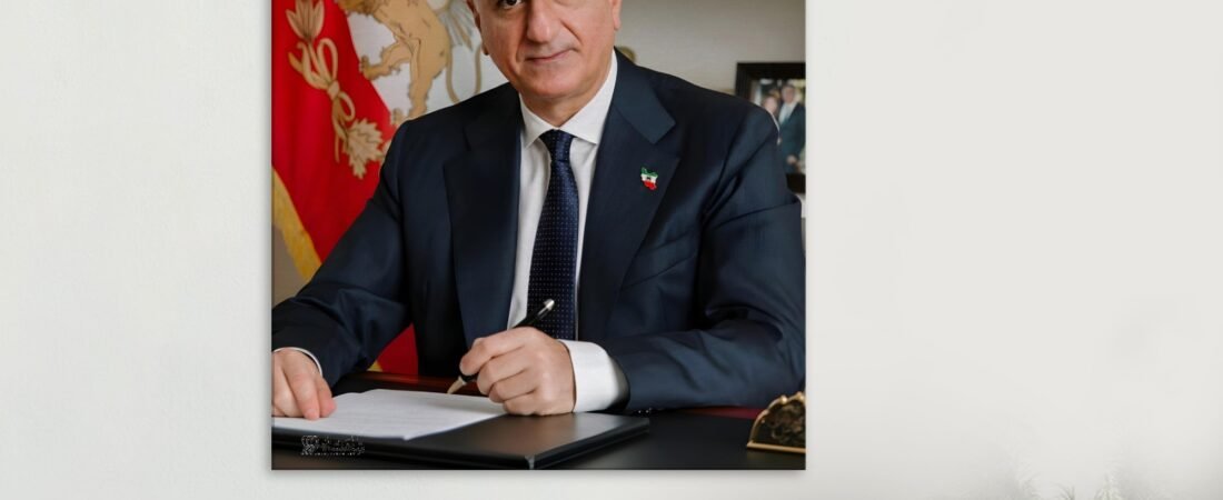 Prince Reza Pahlavi: His Life, Family and Portraits