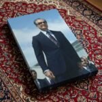 Classic Style of Mohammad Reza Shah Pahlavi in a Suit – Luxury Canvas Wall Art — detail 5
