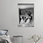 Empress Farah Pahlavi in the Royal Carriage – Historic Coronation Canvas Art — detail 2