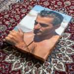 Mohammad Reza Pahlavi Candid Portrait Canvas Print – Persian Royal Historic Decor — detail 4
