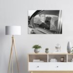 Mohammad Reza Shah Car Canvas Art – Pasargadae Reflection Historic Persian Decor — detail 3