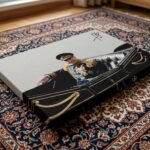 Mohammad Reza Shah Ceremonial Car Canvas Wall Art – Persian Royal Decor — detail 10