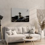Mohammad Reza Shah Ceremonial Car Canvas Wall Art – Persian Royal Decor — detail 9