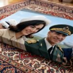 Mohammad Reza Shah Farah Pahlavi Official Arrival Canvas Print – Persian Royal Portrait Wall Art — detail 11