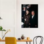 Mohammad Reza Shah Naval Salute Canvas Print – Persian Royal Portrait Wall Art — detail 6