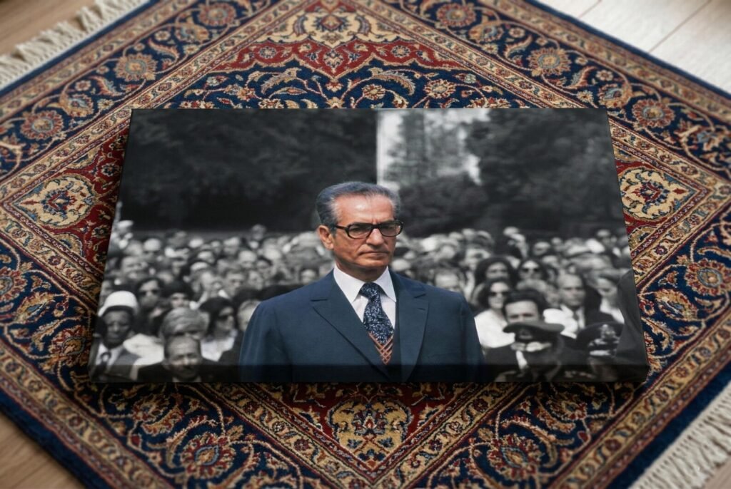 Mohammad Reza Shah Pahlavi Among the People – Historical Documentary Wall Art — detail 6