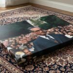 Mohammad Reza Shah Pahlavi Canvas Print – Persian Royal Historic Wall Art — detail 6