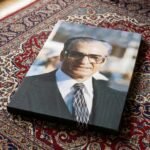 Mohammad Reza Shah Pahlavi in a Formal Suit – Luxury Persian Royal Wall Canvas — detail 5