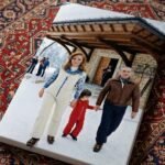 Pahlavi Family Ski Canvas Wall Art – Persian Royal Historic Decor — detail 5