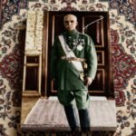 Reza Shah Pahlavi Canvas Print – Historic Persian Royal Portrait Wall Art — detail 4