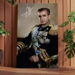 Reza Shah Pahlavi Portrait Canvas Art – Persian Royal Military Decor — detail 9